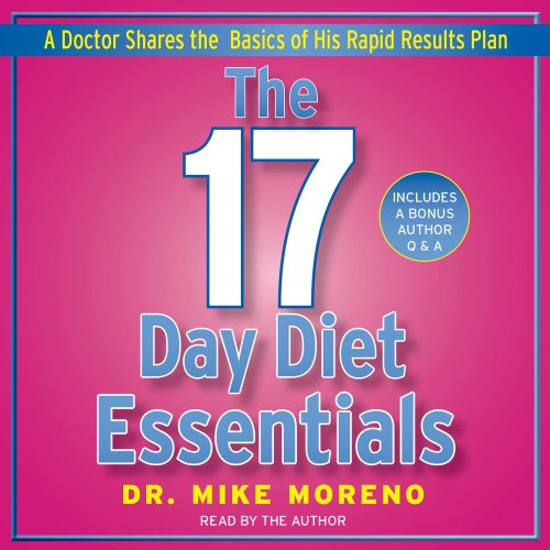 Diseño de la portada del título The 17 Day Diet Essentials