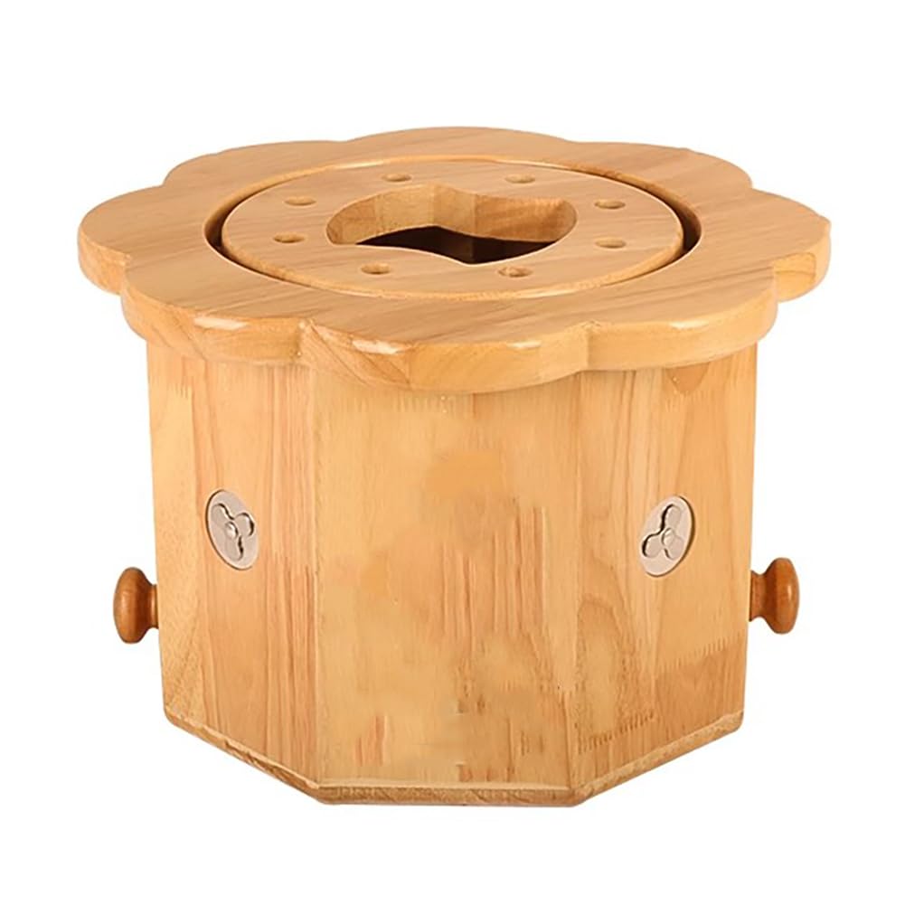 Silla para meditación de yoga con moxibustión, taburete térmico de madera