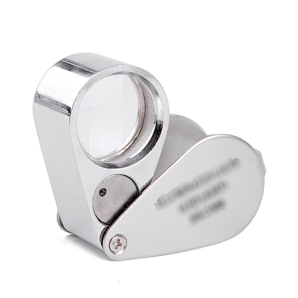 Loupe portable pliable avec éclairage LED pour expertiser les bijoux