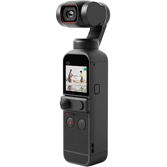 【Refurbished】DJI Pocket 2 Creator Combo 3-Axis Gimbal Stabilizer 4K Camera, 1/1.7" CMOS 64MP Photos, Face Tracking, YouTube/V