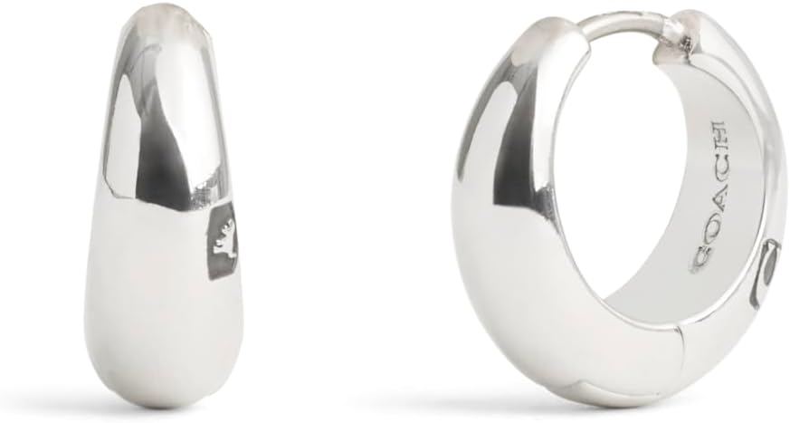 COACH Womens Signature Hallmark Tubular Huggies