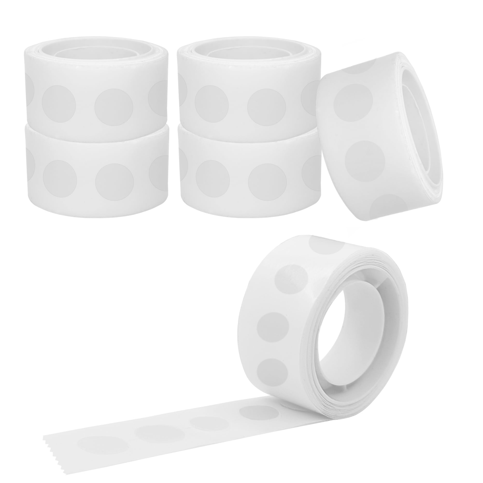 Mystic Toy Store 6 Pc Glue Dots for Happy Birthday Decoration Kit Party Balloons Baby Shower Anniversary Function Parties Pack Items Itm Set Tape Roll