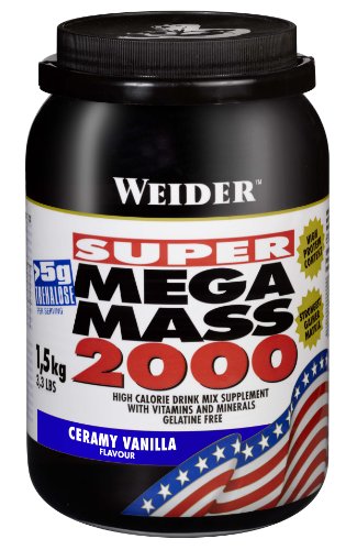 Preisvergleich Produktbild Weider MEGA MASS 2000 1,5 kg, Vanille
