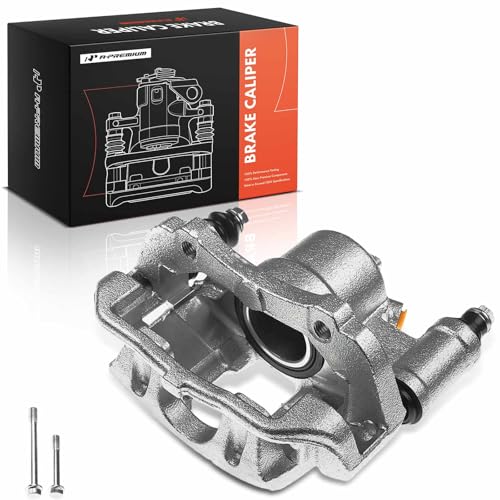 A-Premium Disc Brake Caliper Assembly with Bracket Compatible with Select Dodge and Freightliner Models - Sprinter 2500 2003-2006, Sprinter 3500 2005-2006, 2.7L - Rear Right Passenger Side by A-Premium - Used condition - US$28.37