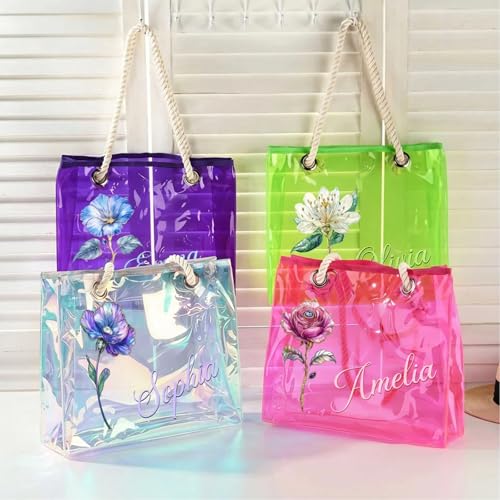 Bolso Tote Transparente Personalizado para Mujer miniatura 7