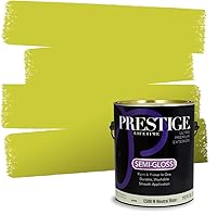 Vista 137 de PRESTIGE Pinturas de pintura exterior e imprimación en uno, 1 galón, plano, combinación comparable de Benjamin Moore* Manzanilla*