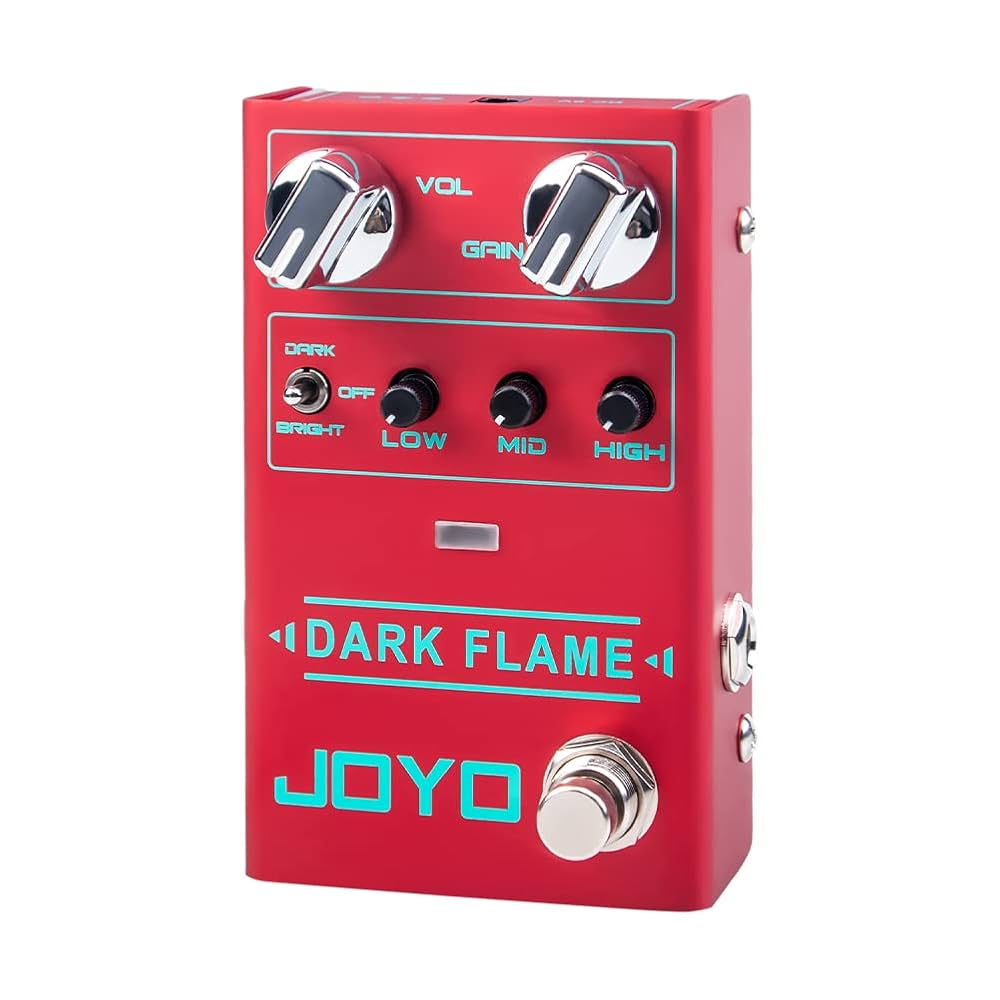 JOYO DARK FLAME ギターエフェクター JOYO Modern Metal High Gain Distortion Guitar Effect Pedal