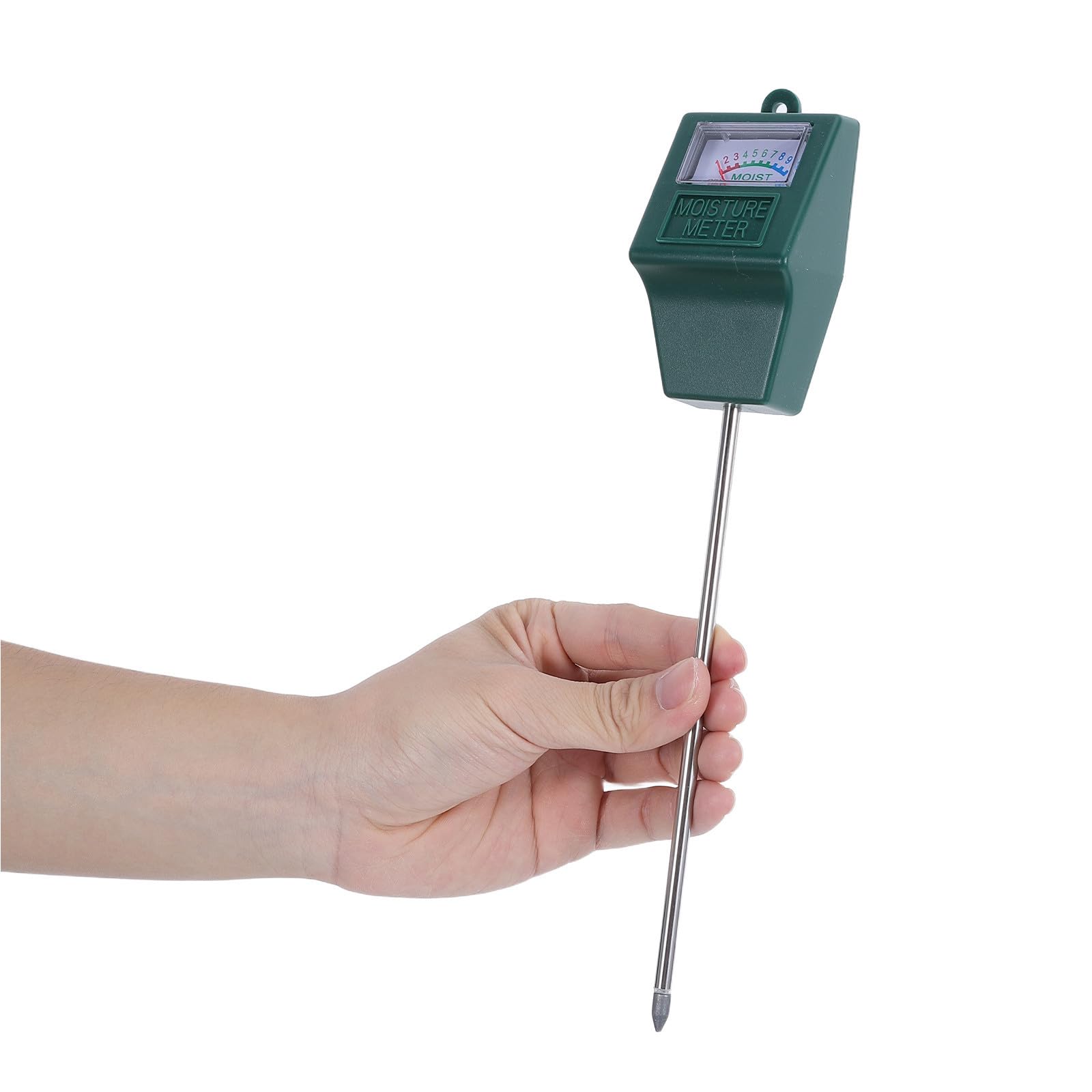 CLISPEED 6 Piezas Analizador de Suelo para Jardín, Medidor de Humedad Verde