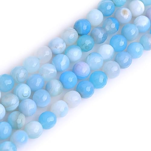 Miniatura 294 de GEM-Inside Red Orange Carnelian Gemstone Loose Beads Natural Energy Power Beads for Jewelry Making Round Faceted 8mm 15