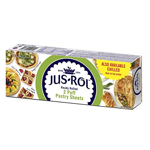 Jus-Rol Puff Pastry Ready Rolled Sheets x2 640g (Frozen)