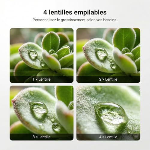 Kit d'objectifs Macro pour téléphone portable Android et iPhone accessoires photo - 3
