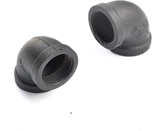 Miniatura 4 de DIYHD Barandilla de tubo de montaje en pared de 10 pies para escaleras, barandilla de mano industrial rústica negra para interiores