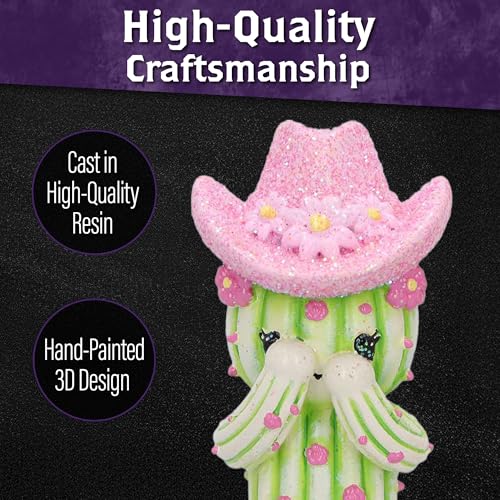 Trois cactus sages Nemesis Now statuette decorative originale - 4