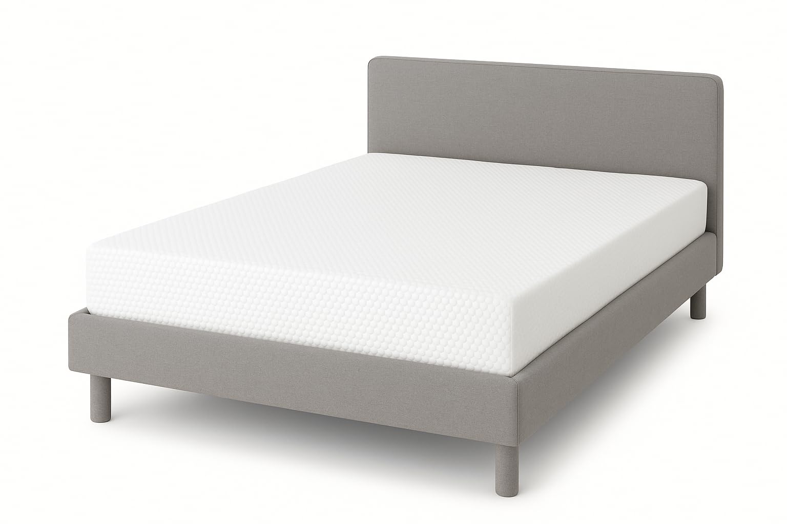 Home Detail 15cm Memory Foam Mattress w Reflex Foam, Firm Mattress, Jacquard Knitted Cover, Hypoallergenic, Dust Mite Resistant, Anti-Bacterial, Anti-Fungal, No Springs (King (U.K. Standard))