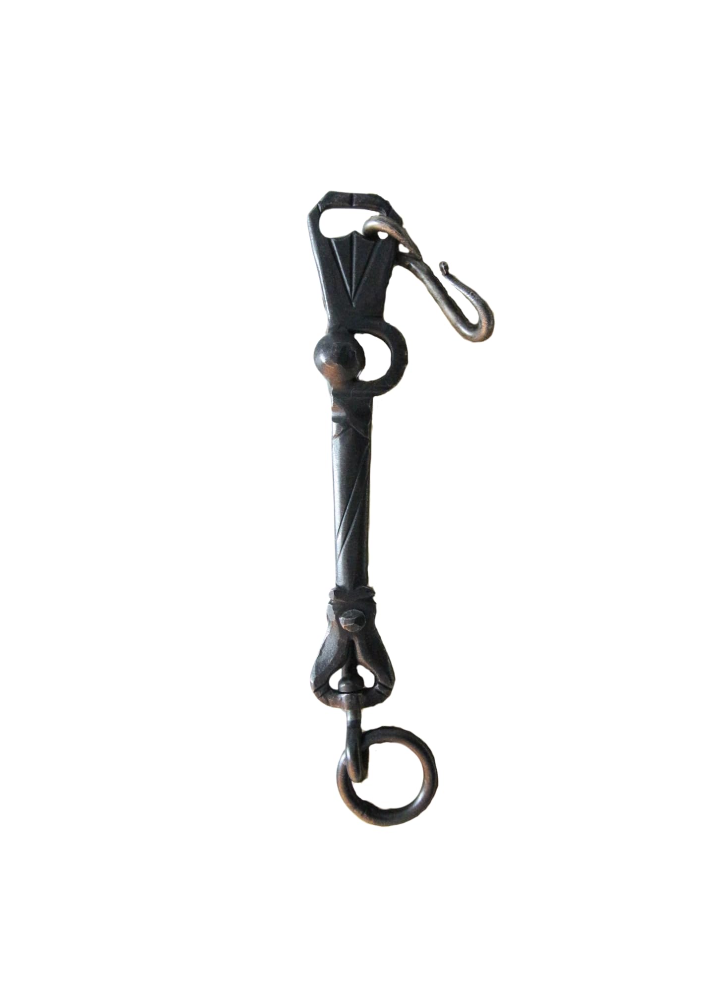 Bocado vaquero fragua embocadura suave | Modelo Fijo | Tamaño D (5 cm / 12 cm) | Equipamiento para el caballo | Producto de Guarnicionería | Los Nietos