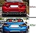 For BMW 4 Series G22 G23 G26 G82 M4 CSL 2020-2023 Taillight Assembly LED Dynamic Tail Light Brake Backup(Pair of black)
