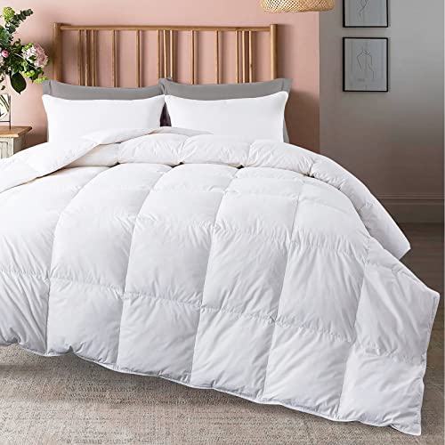 Ubauba Feather Comforter Full Size Filled with Feather & Down for All