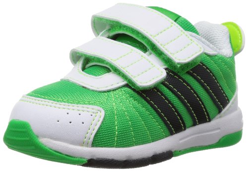  adidas Performance Snice 3 CF I-8, Scarpe da corsa Unisex, Verde (Vivid Green/Night Shade/Running White FTW), 5 UK