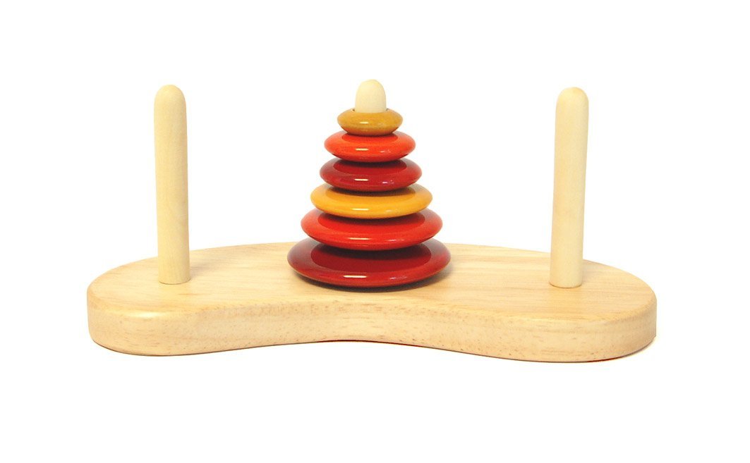 Fairkraft Creations Handcrafted Wooden Puzzle | TOWER of HANOI - BRAHMA (B07G19MVYG) Amazon Price History, Amazon Price Tracker