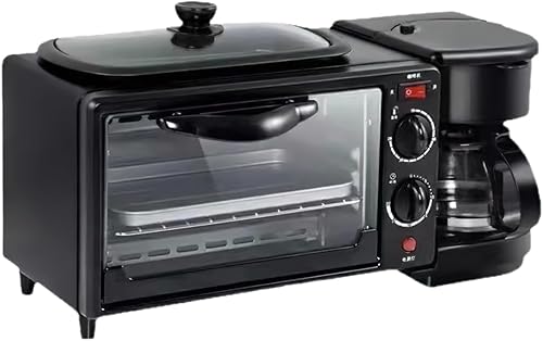 3-in-1 multifunctional home breakfast machine, mini oven, coffee maker