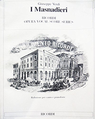 I Masnadieri: Vocal Score