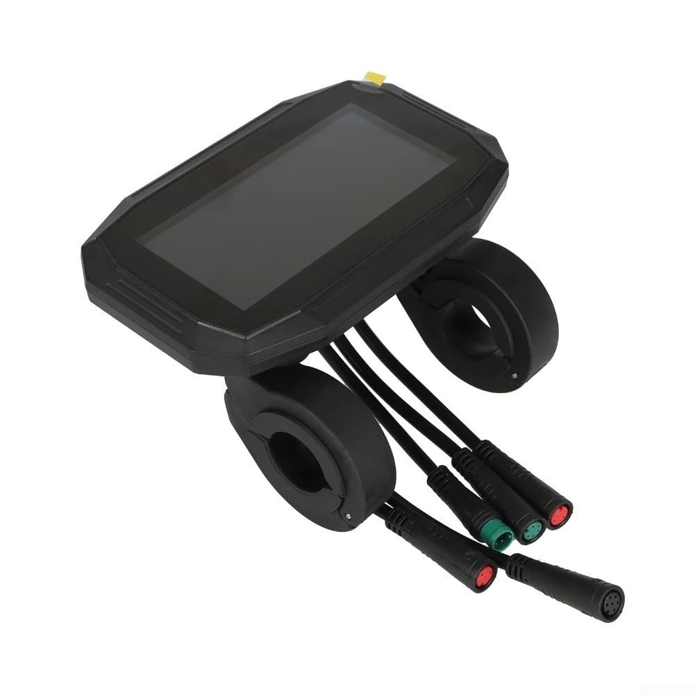 DAZZLEEX Écran LCD couleur pour scooter électrique Kukirin G2 Pro avec vitesse de batterie, moniteur de distance en plastique noir pièce de rechange