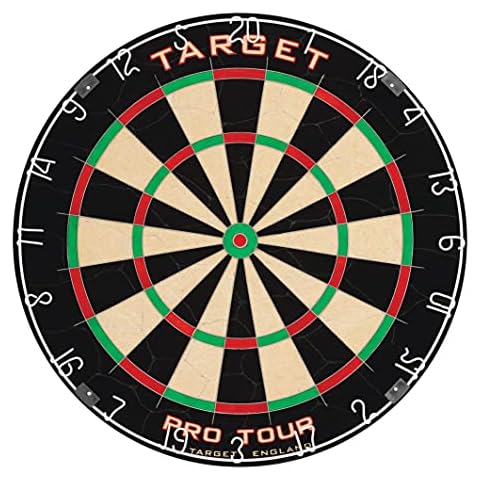 Target Darts Pro Tour Dartboard Klassische, Mehrfarbig, Stanadard Dartscheibe Cover