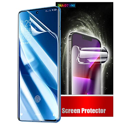 DIAO79NI 3 Pack Hydrogel Film With Easy Installation Tool For Samsung Galaxy S9 Transparent Soft TPU...