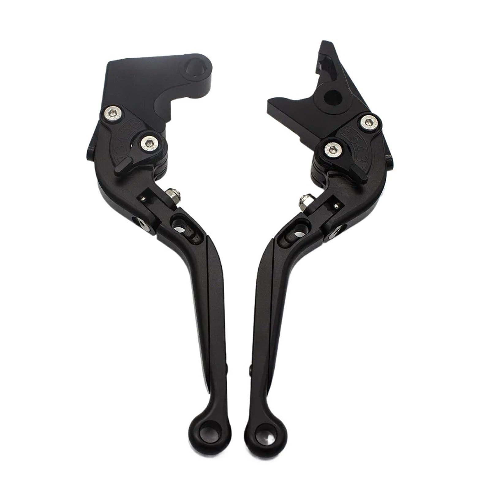 Kkmnaif Black Handlebar Clutch Lever Folding Extendable Motorcycle Brake Levers Motorcycle Brake Clutch Lever For Xadv 750 2017-2023(Black)
