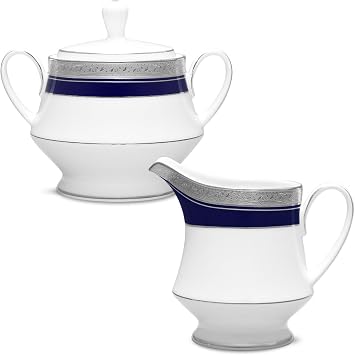Noritake Crestwood Sugar and Creamer Set - Thumbnail 4