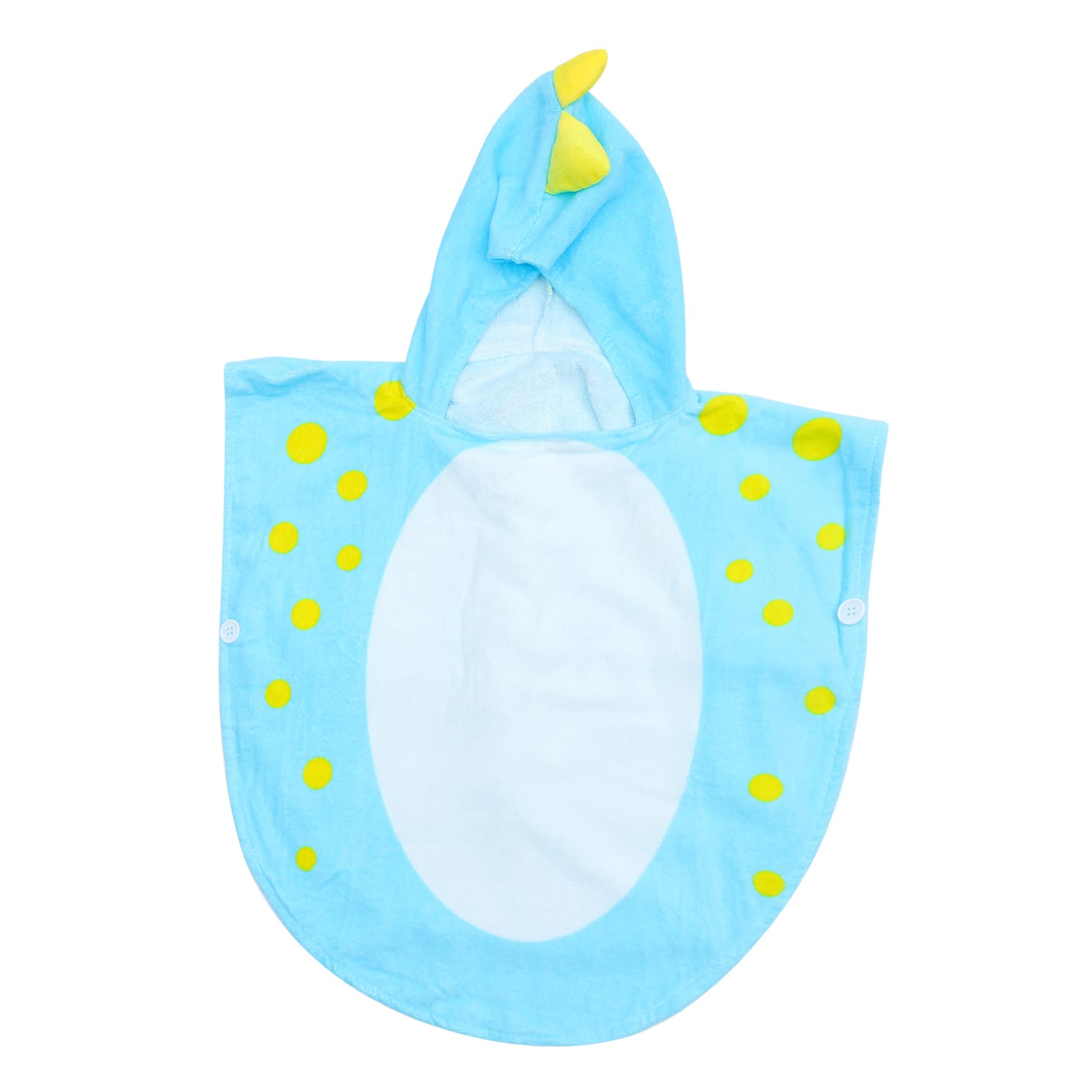 BESPORTBLE Dinosaure Serviette de Bain à Capuche Super Absorbante, Coton, pour Garçon et Filles, Bain Bébé