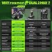 Fosmon Fast Charging Xbox Controller Charger Station for Xbox Series X | S, Xbox One, Elite w/ 2x 5280mWh Rechargeable Battery Packs, 4 Covers & Dock Stand