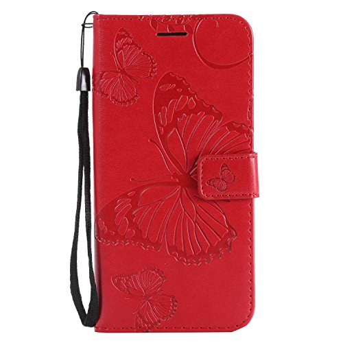 KANVOOS Cover Per Samsung Galaxy J6 Plus 2018, Cover A Libro - Foto 3