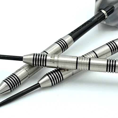 Cuesoul Glory 85% Tungsten 22G Steel Tip Dart Set-Black Line Colored #TOP3