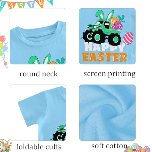 Image of Lovekider Kids St. Patrick's Day Shirt 1-8 Years Old Toddler Luck Irish T-Shirts Green Tee Outfits for Boys Girls