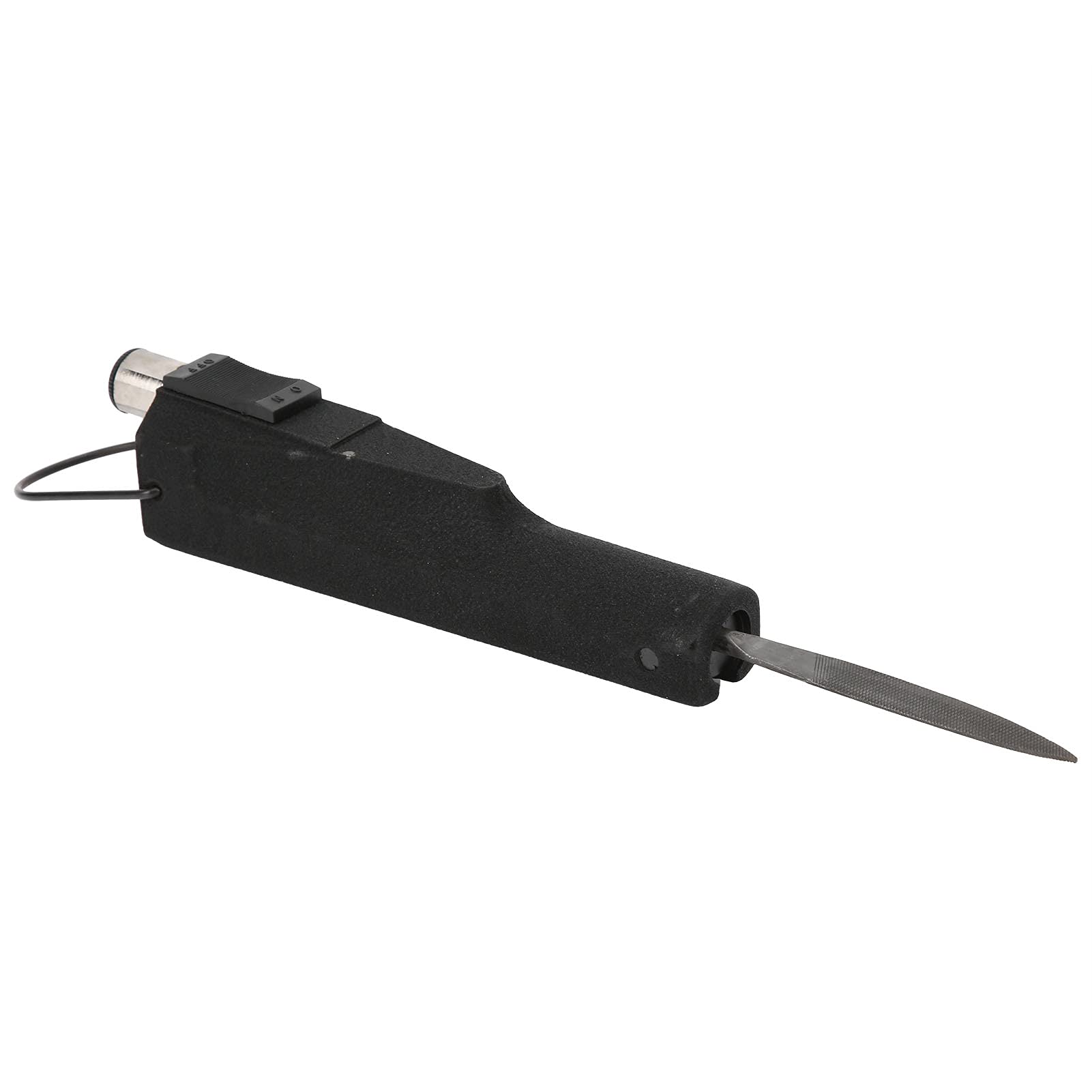 Ejoyous Pilnik Pneumatyczny, Pilnik Pneumatyczny ze Stali Stopowej KP755 6,2 Kg cm² 3700 uderzeń na minutę, Skok 9 Mm do Przycinania, Fazowania, Gratowania, Narzędzie do Szlifowania Pneumatycznego