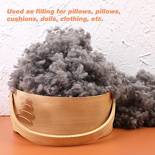 Morfen Premium Polyester Stuffing, Heat Polyester Filling, Black Polyester Fiber Fill, High Resilience Stuffing, Stuffing For Stuffed Animals, Stuffing For Pillows, Stuffing For Crafts #TOP5