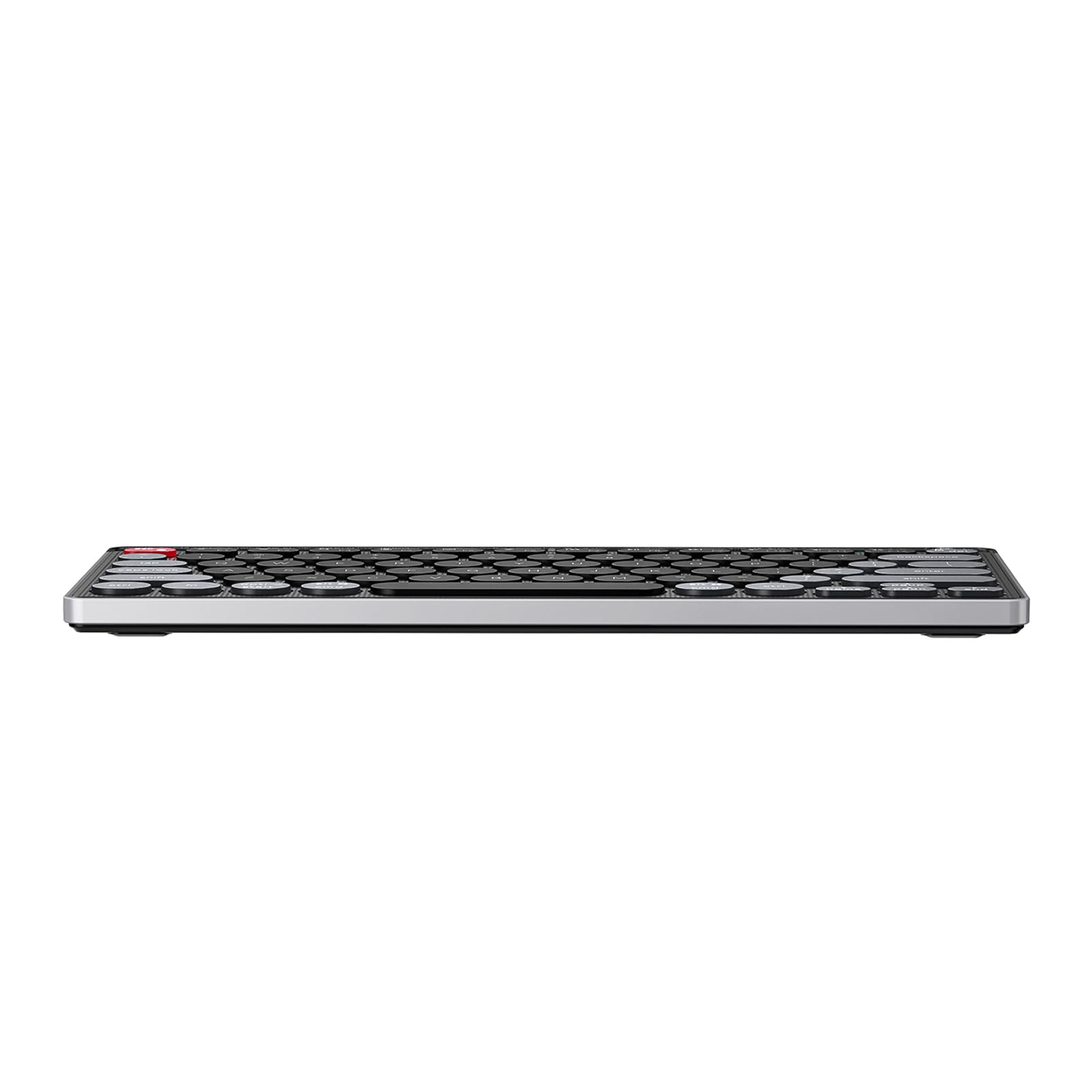 Domary Tastiera Wireless 2.4G BT Switch per 3 Dispositivi Sottile 78
