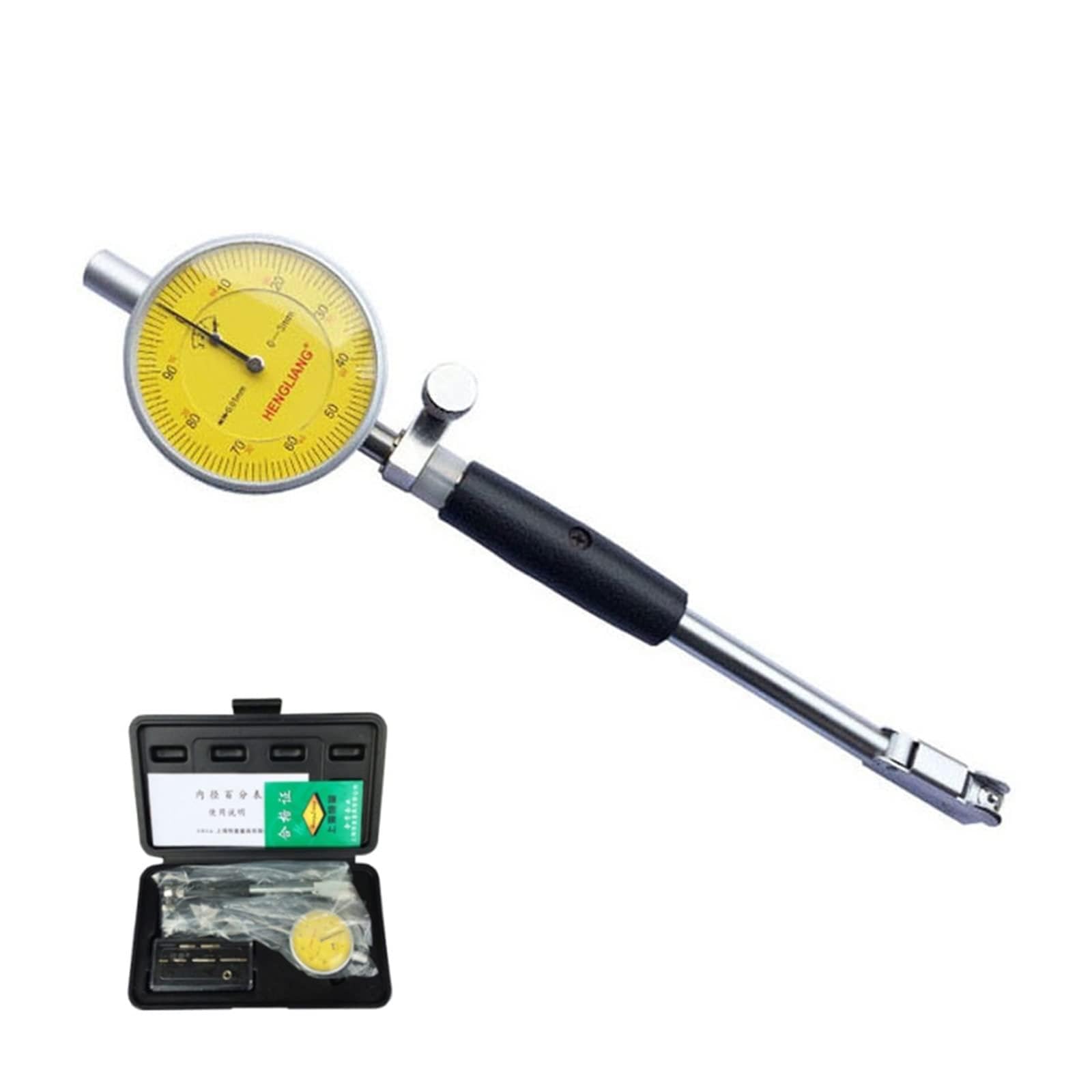 6-10 10-18 18-35 35-50 50-160mm Wskaźnik średnicy wewnętrznej cylindra Wskaźnik średnicy wewnętrznej cylindra Wskaźnik średnicy wewnętrznej otworu wewnętrznego Szerokie zastosowania(18-35mm)