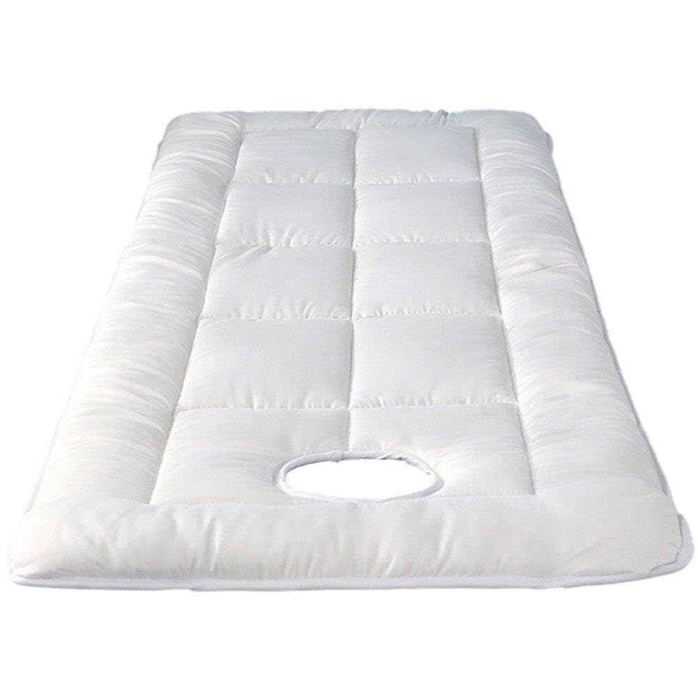Colchón para cama de salón de belleza grueso y antideslizante Sanfly con orificio