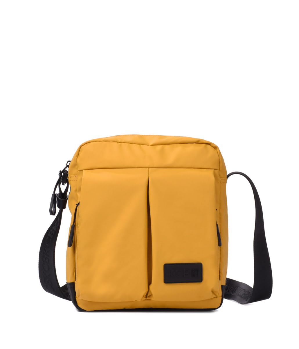 KCB Borsa a tracolla media da uomo Skid | Design pratico | Tasche multifunzionali | Ideale per il giorno | Maniglie regolabili | 100% vegano
