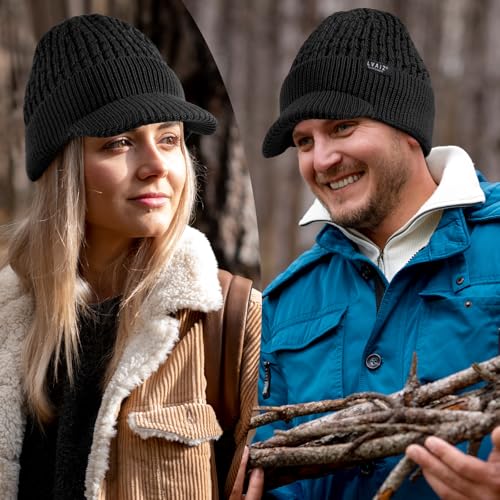 Gorro de invierno para mujer con forro de satén miniatura 6