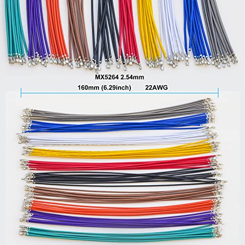 Mini-SPOX 2.5mm 5264 Kit con cables pre-crimpados 56 pzas miniatura 3
