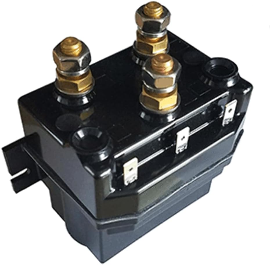 Maxwell Reversing Solenoid Pack - 12V, SP5104, Black