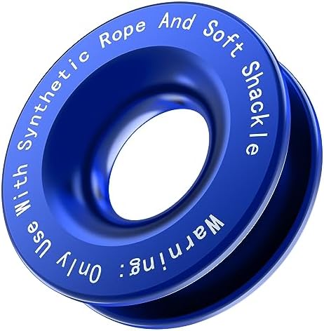Recovery Rope TGL Snatch Block Pulley Ring With Recovery Soft Shackle For Come Along Winch - Foto 13