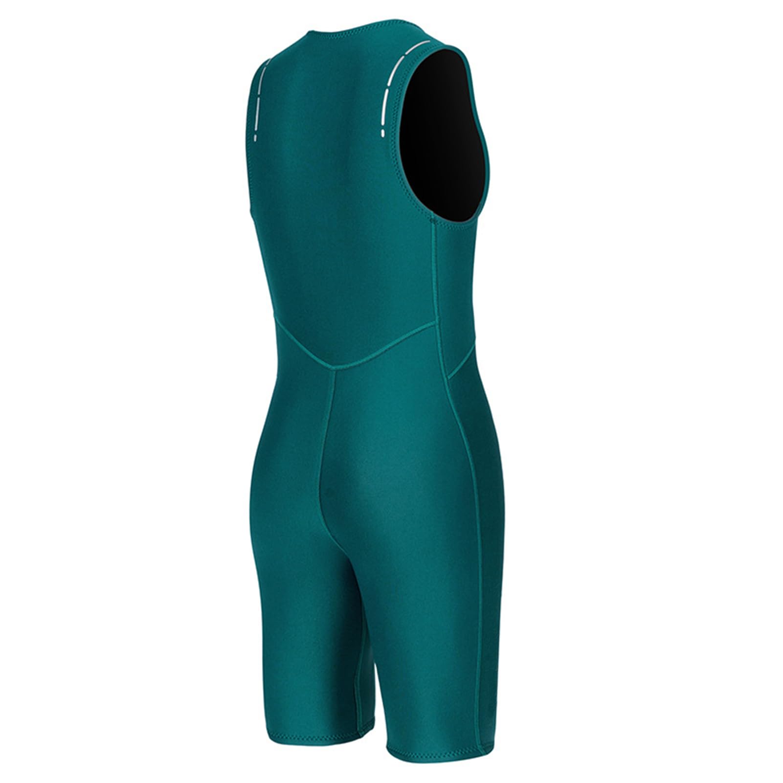 Dilwe Traje de Neopreno sin Mangas de 2 Mm para Mujer, Traje de Buceo con Cremallera Frontal de Neopreno Elástico, con Aislamiento Térmico para Snorkel, Surf, Natación, Deportes