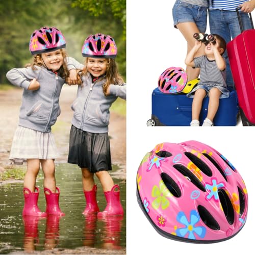 Casque roller enfant respirant et ajustable avec design aéré