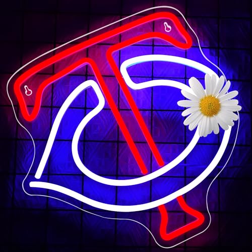 Image of Baseball Neon Sign for Wall Decor Baseball Team Neon Light for Man Cave | Fans Birthday Baseball Gifts,Led 5V USB Powered Neon, Men's Bedroom,Sport Bar Decor,Club,Garage,Boy Cave Wall Art,13.4*13.4in