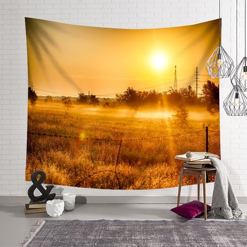 Tapiz de pared infantil estilo rústico de 150x130 cm para decorar el dormitorio 4
