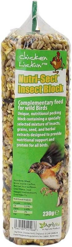 Other CHICKEN LICKIN NUTRI-SECT BLOCK 230g, Clear